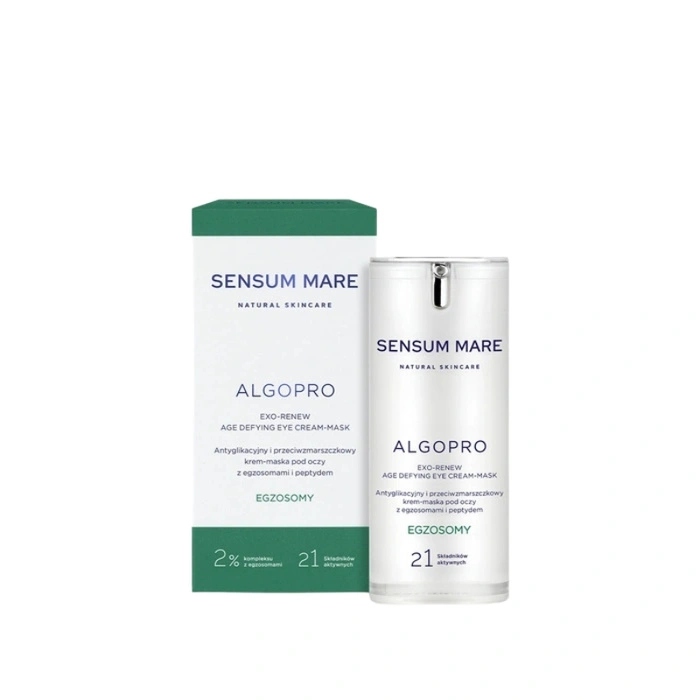 Sensum Mare Algopro Egzosomy Antyglikacyjny krem-maska pod oczy, 15 ml