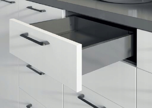 

Gtv Szuflada Axispro 550mm antracyt niska H84