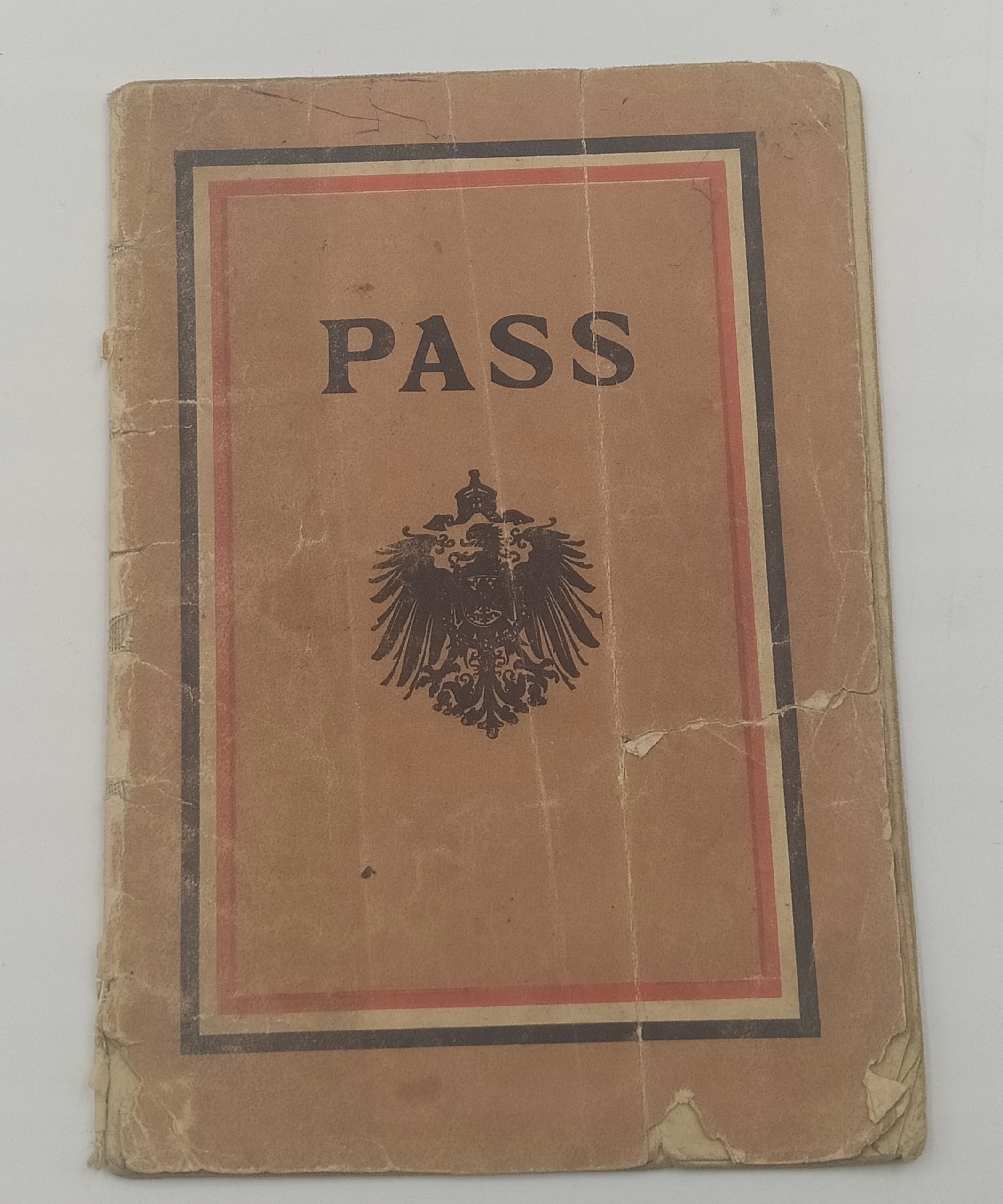 Paszport Będzin Sosnowice / Sosnowiec 1916 *