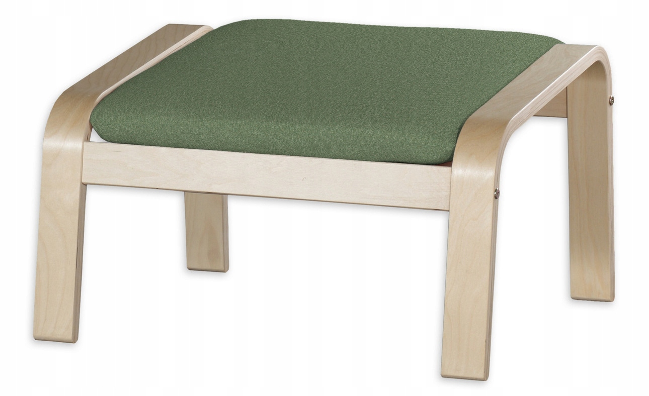 Vankúš na podnožku Poäng Ikea, zelený