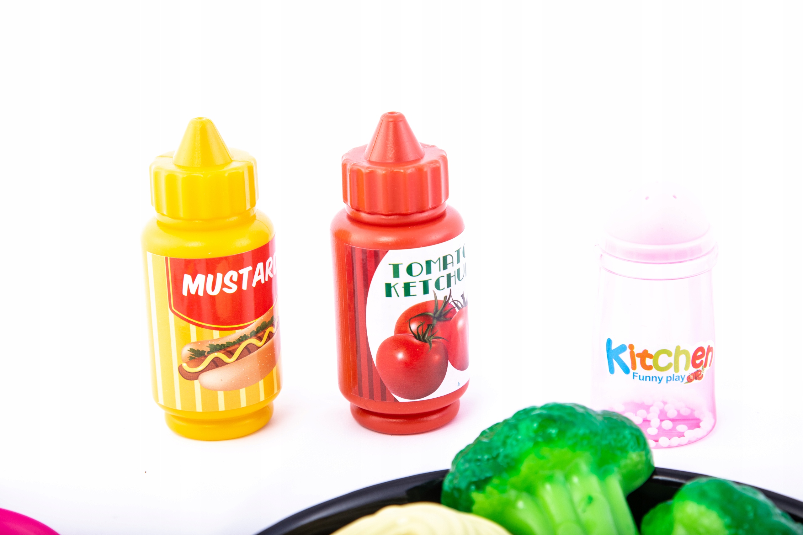 ZESTAW KUCHENNY NACZYNIA JEDZENIE DO KROJENIA Materiał karton plastik