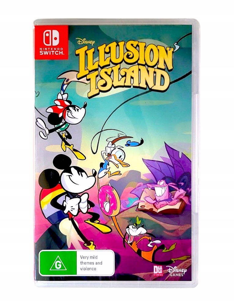 Disney Illusion Island Nintendo Switch Import Gra Na Kartridżu