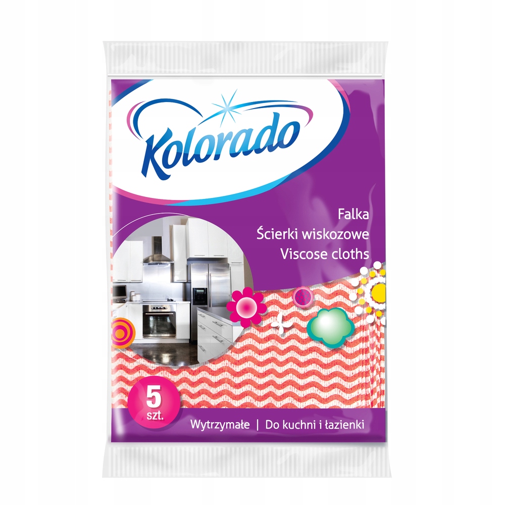 

Kolorado Ścierki Kuchenne Falka wiskoza 5 sztuk