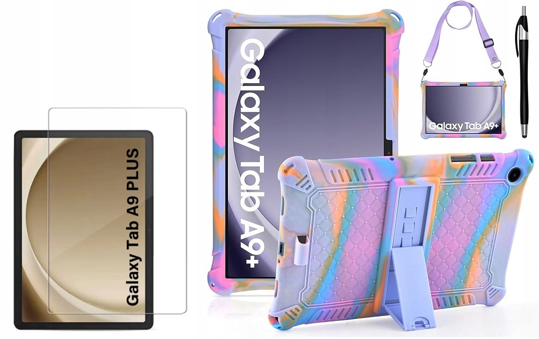 Etui Do Samsung Galaxy Tab A9+ A9 Plus 11 2023 X210 X215 X216 Szkło Rysik
