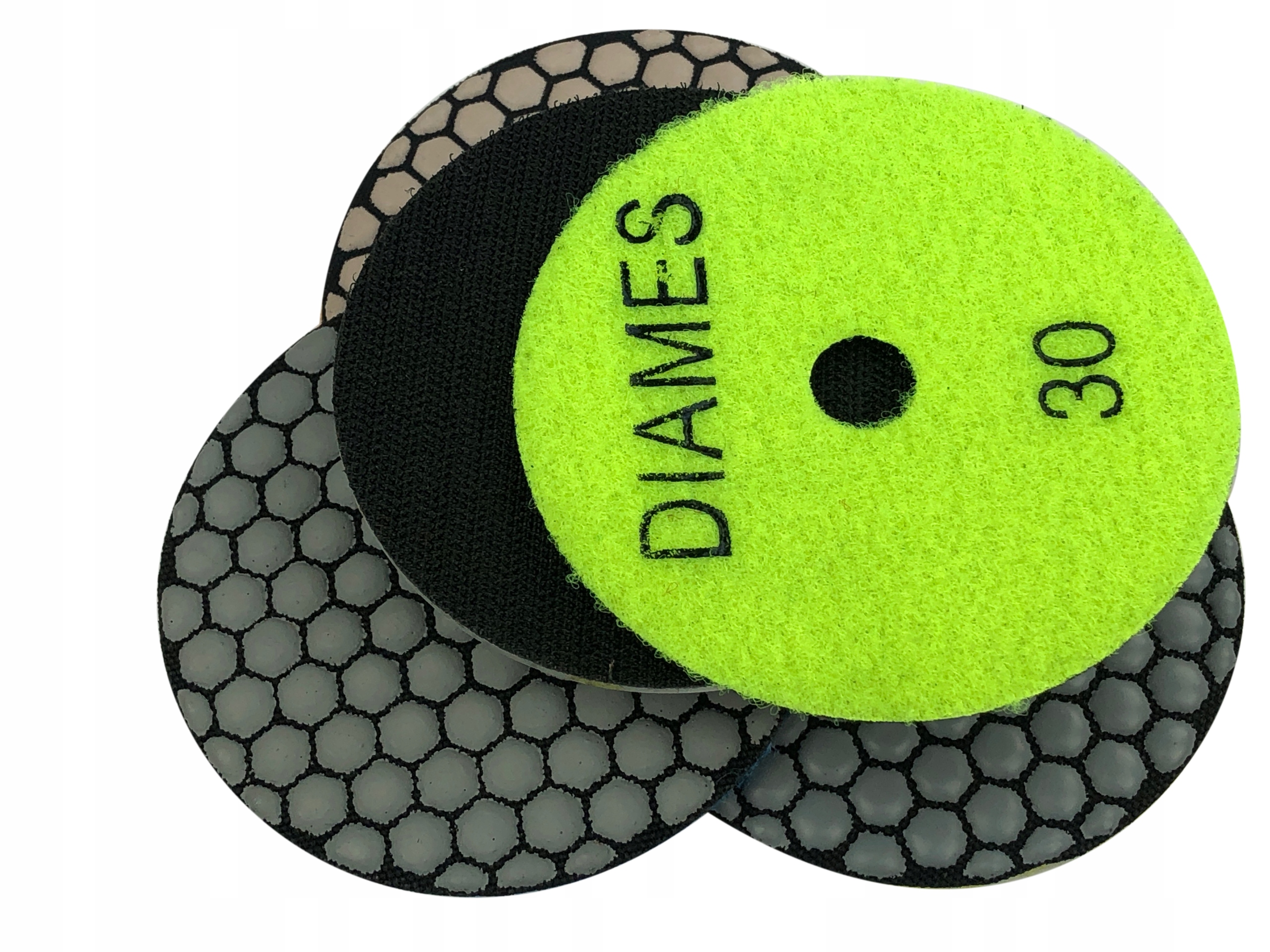 4 Ks Suché Lešticí Kotouče Gres 100 Alu Držák M14