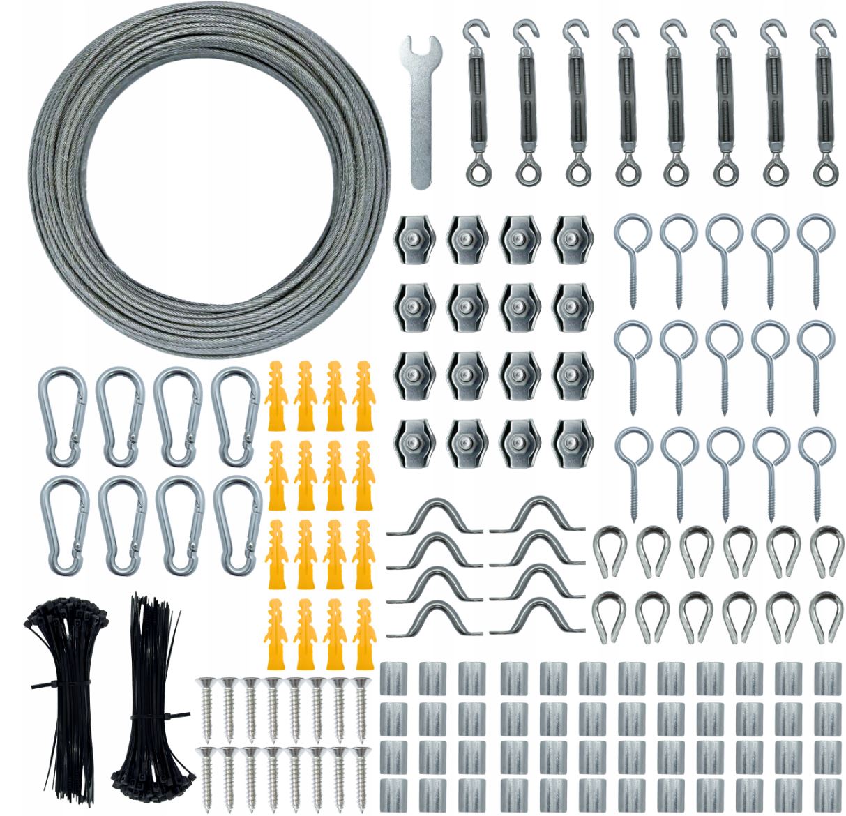 Lanko Ocelové Pozinkované Nerezové Odolné Silné Pvc 60 M 2 MM 156 V 1