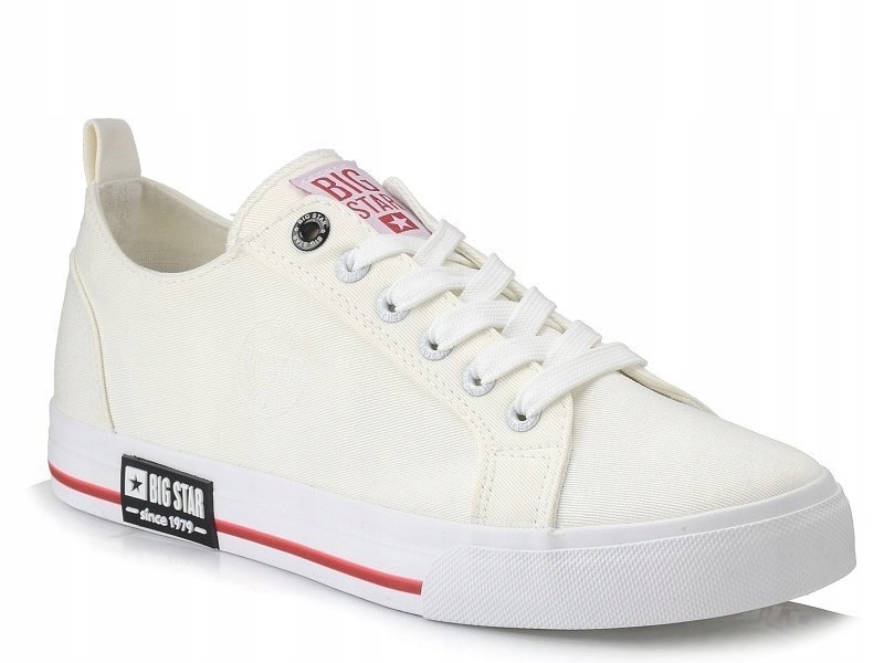 

Trampki Big Star FF174119 Białe Męskie Niskie 40