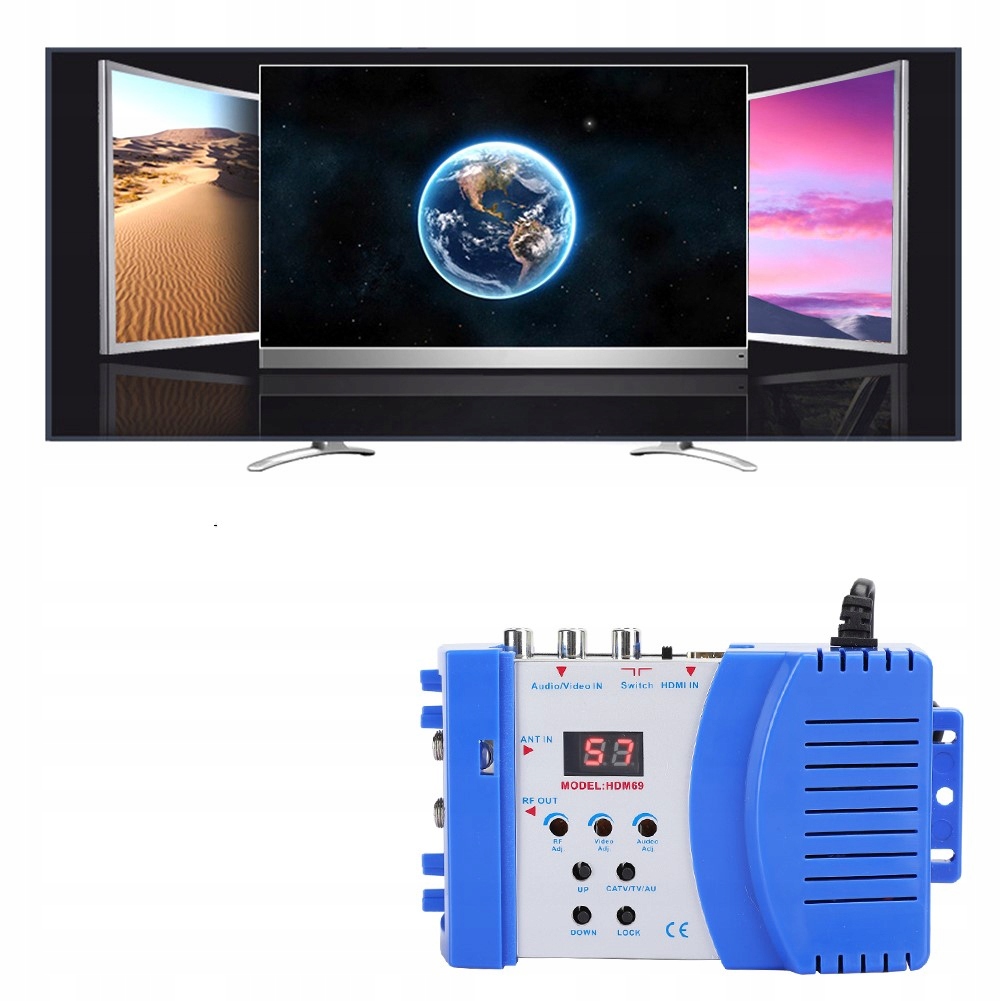 HDM69 cyfrowy modulator RF HDMI konwerter AV Kod producenta 2610200062111