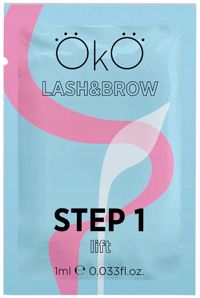 

Saszetki do laminacji rzęs i brwi 1szt. Oko Step 1
