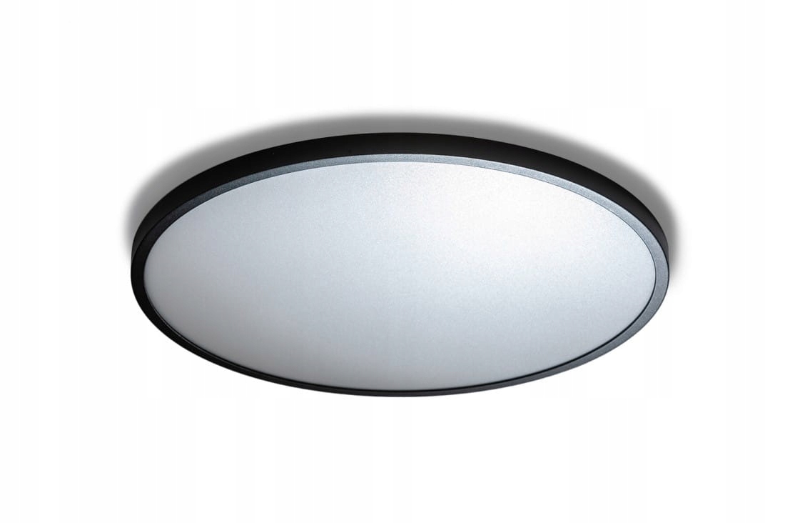 Plafon Led Malta R 60 barwa ciepła 3000K czarny do salonu AZ4255 AZzardo