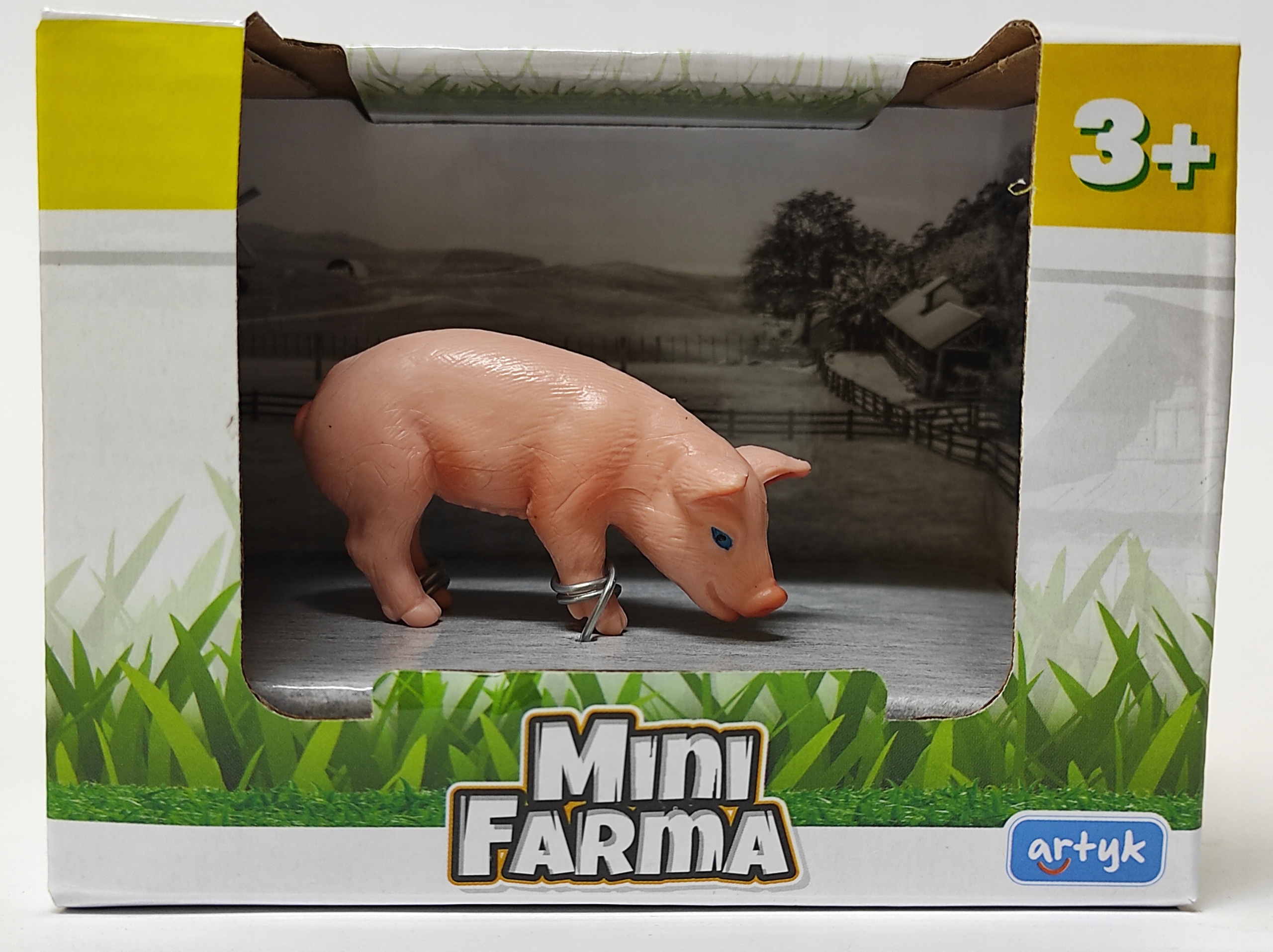 

Zwierzęta hodowlane Świnia 3cm mini farma Artyk