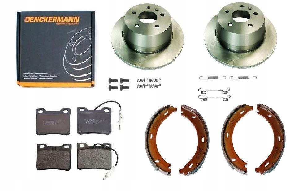 Kotouče Čelisti Mercedes Vito I W638 Zadní Sada