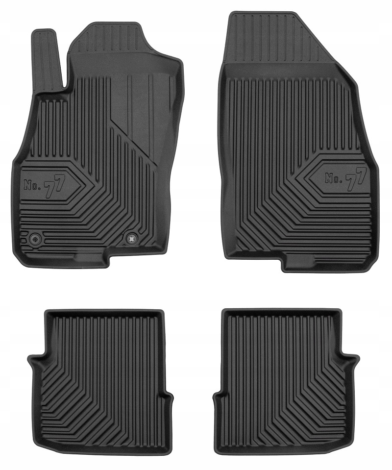 

Dywaniki Gumowe Fiat Punto Evo 3 drzwi Korytka 77