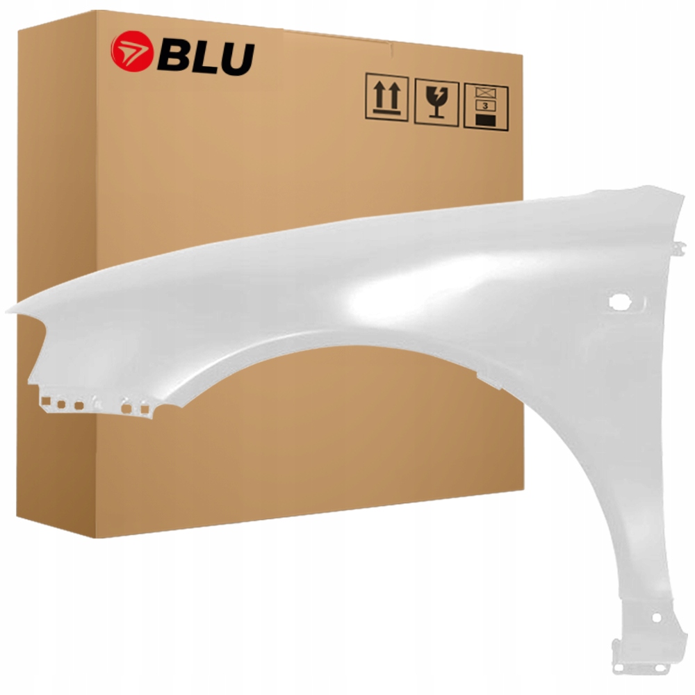 Blu Blatník Audi A3 8L Lift LY7M levý stříbrný 00-03 přední AluSilber