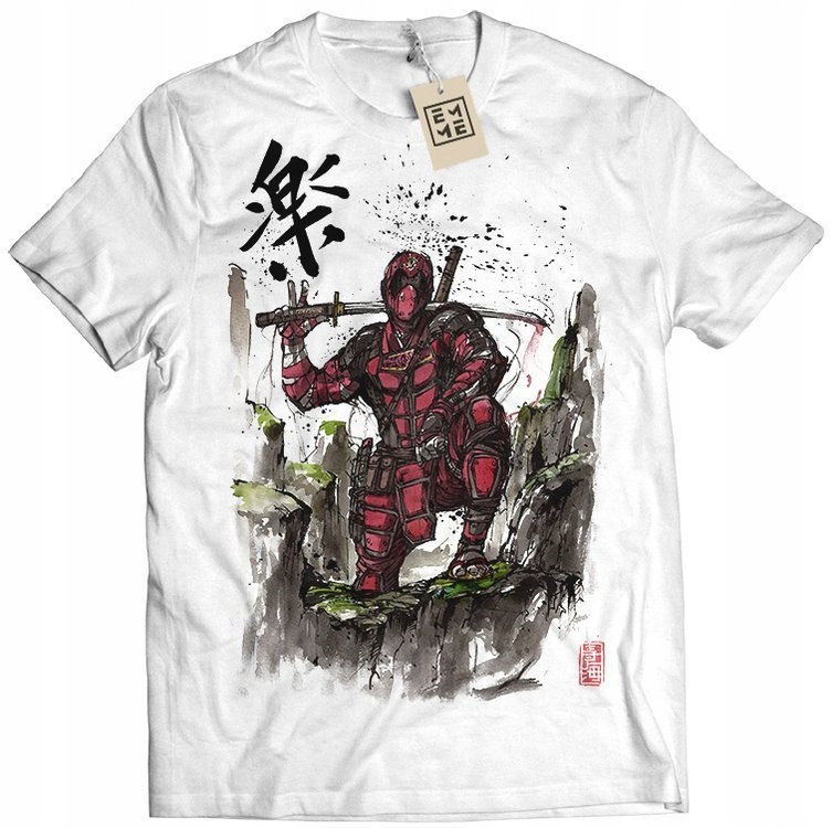 

Koszulka Męska Deadpool Marvel XL