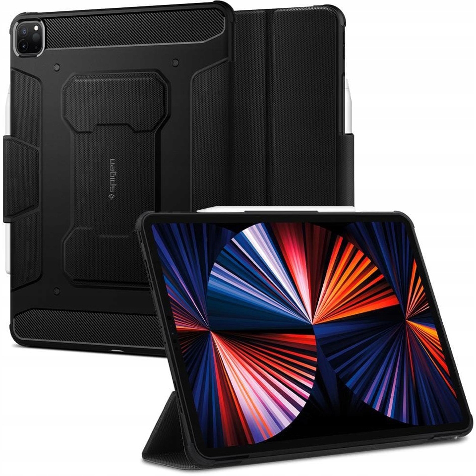 Pouzdro pro iPad Pro 12.9 2021, pouzdro Spigen Rugged Pro