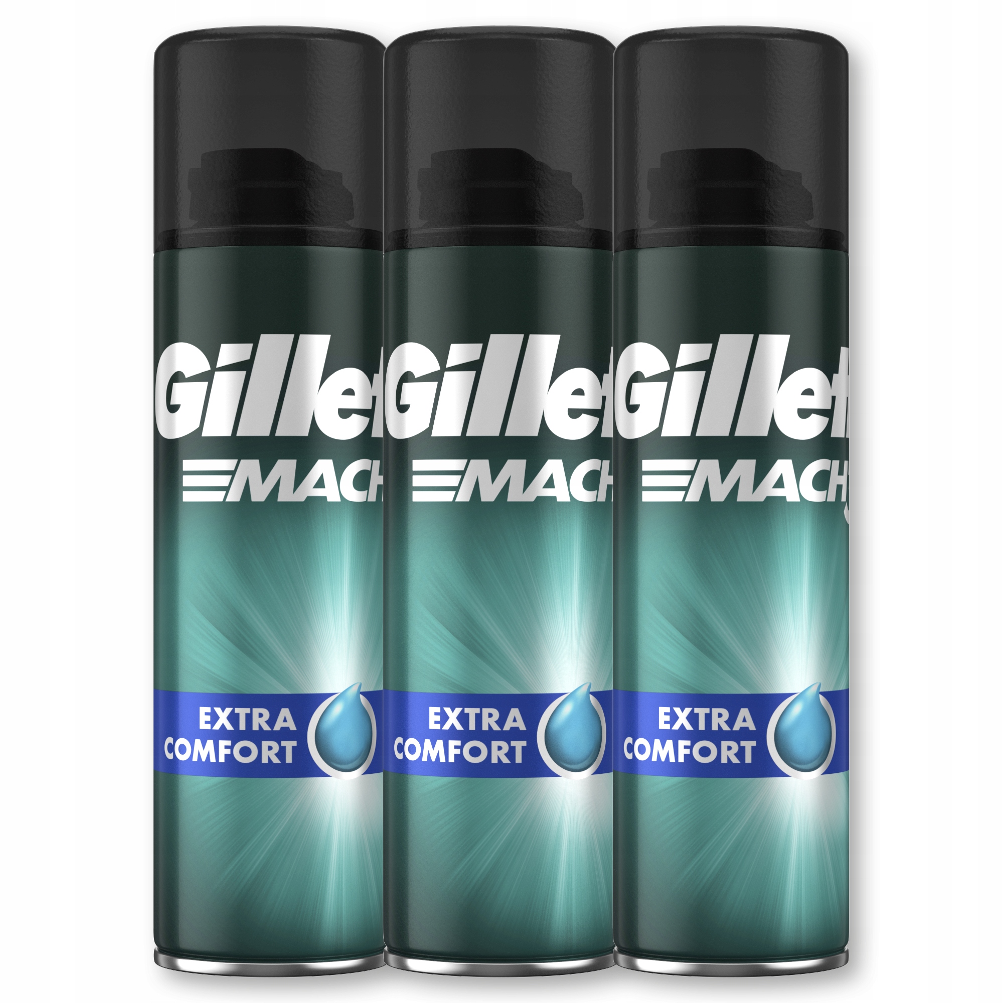 

Gillette Mach3 Extra Comfort Żel do golenia 3 szt.