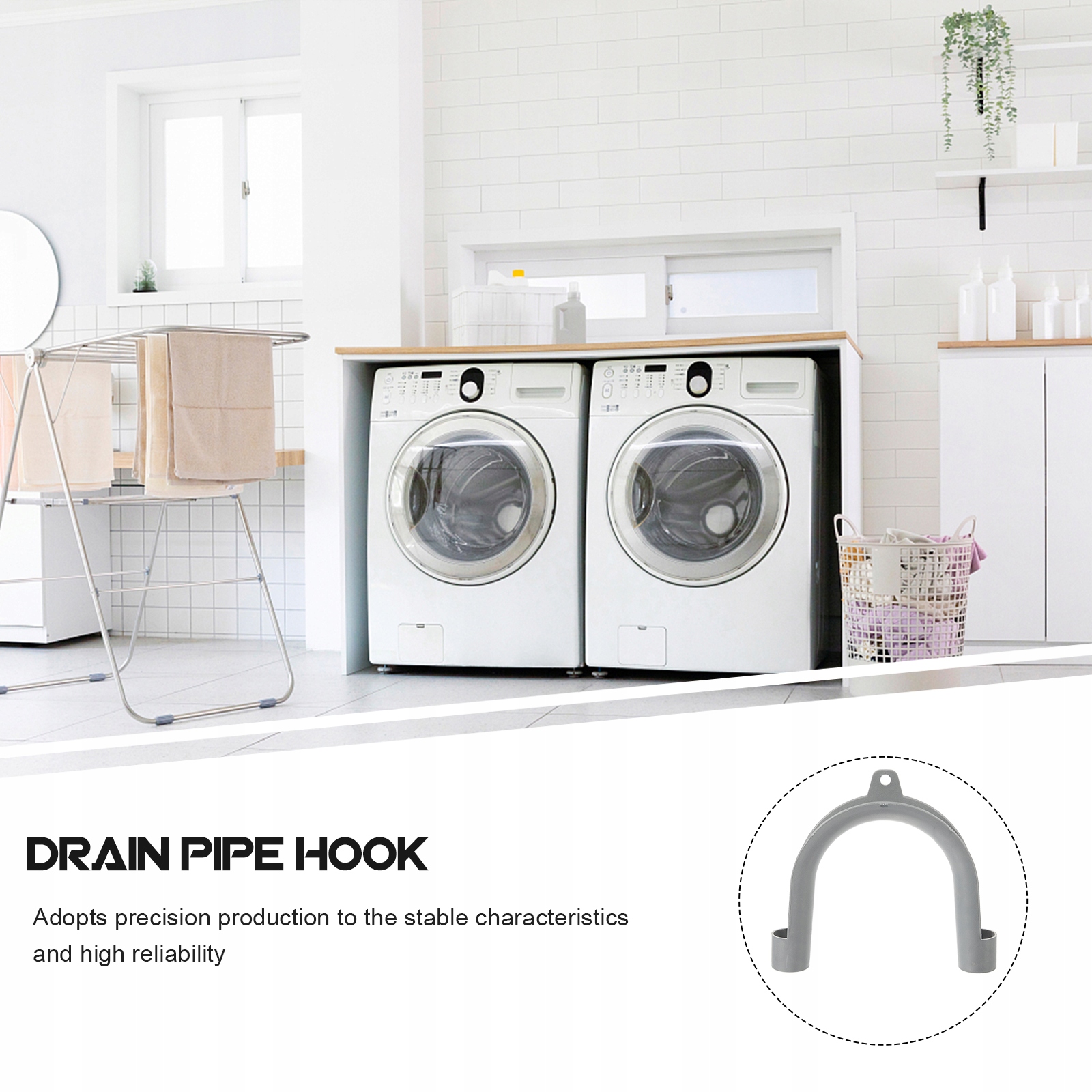 UCHWYT WĘŻA SPUSTOWEGO DO PRALKI PRALKA Marka inna