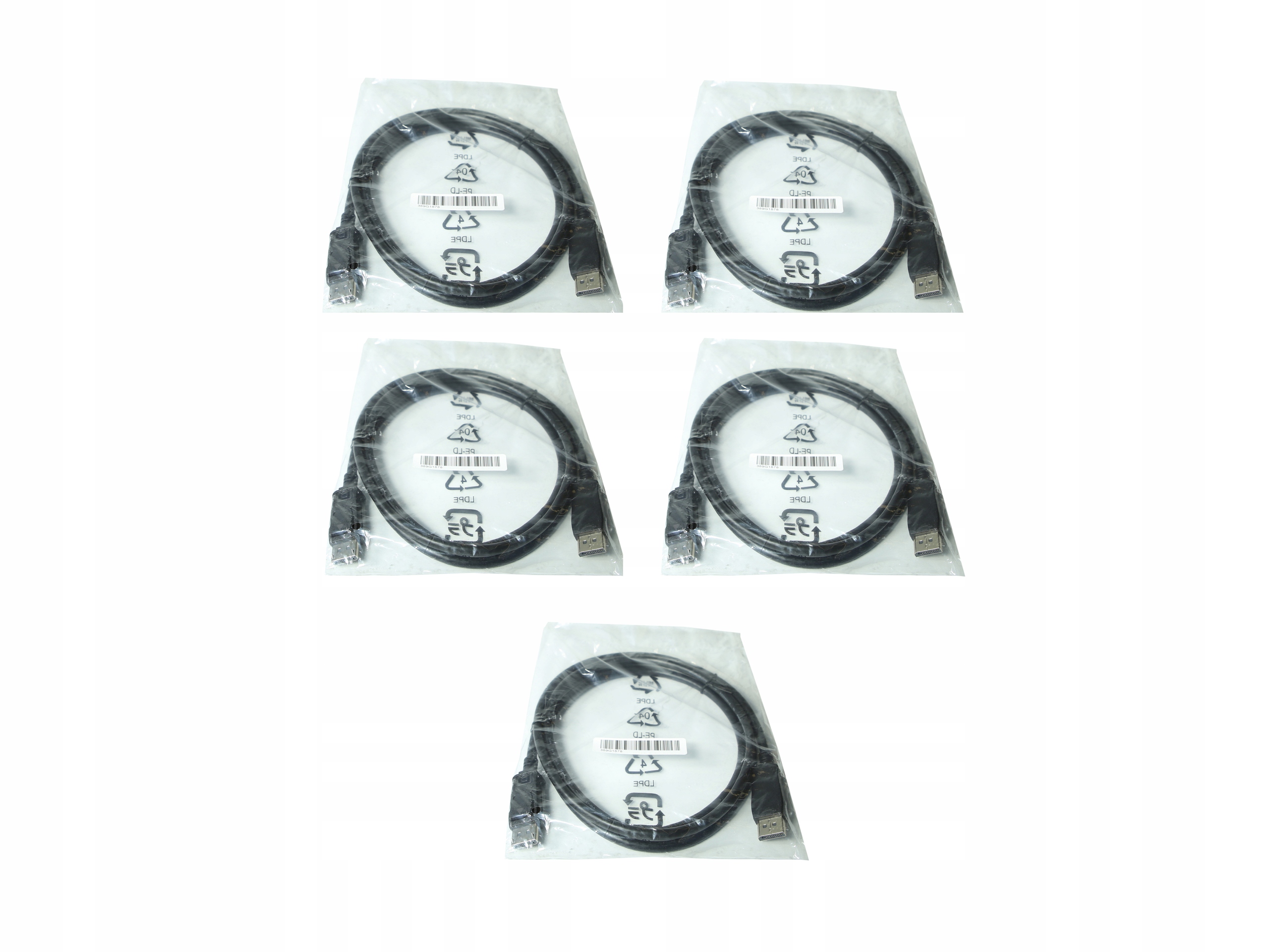 5x Kabel Display Port - Display Port 1.8m 389G1878