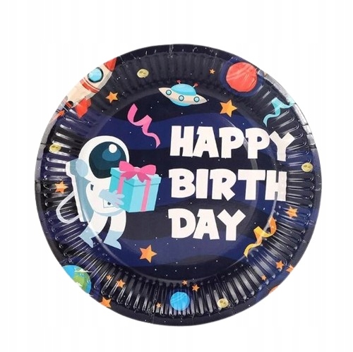 ZESTAW KOSMOS TALERZYKI KUBECZKI TALERZYKI URODZINOWE EAN (GTIN) 5906269930933