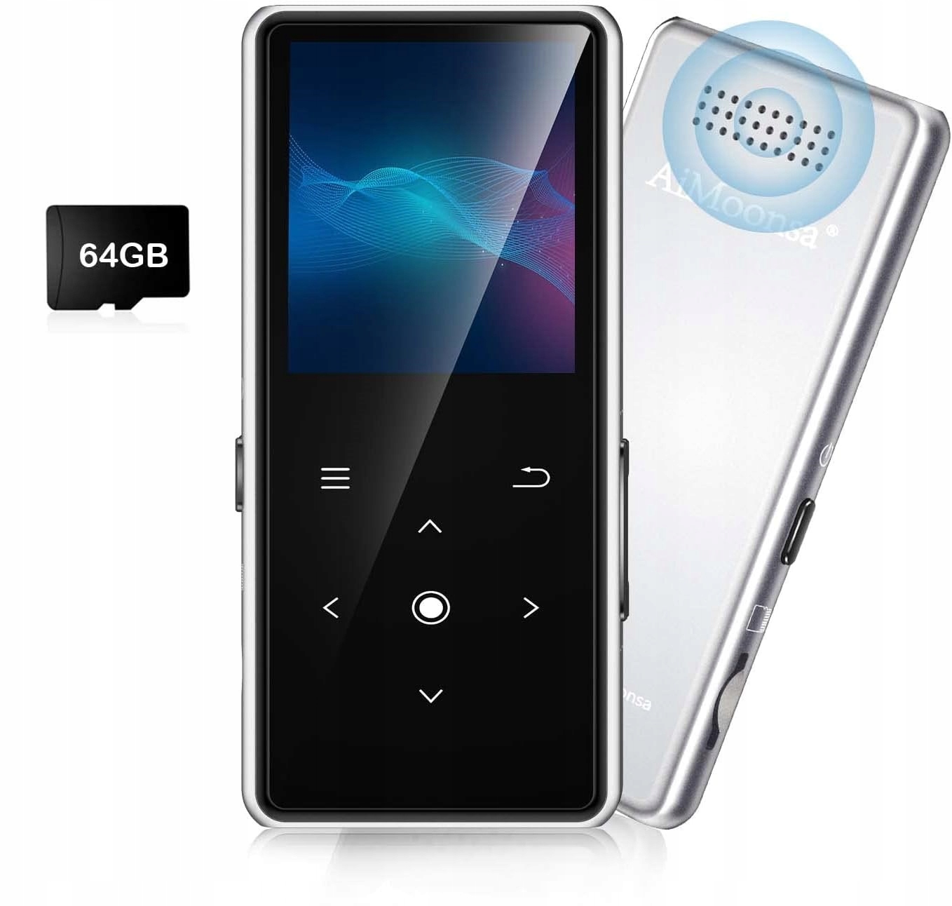 MP3 AiMoonsa MP3 czarny 64 GB