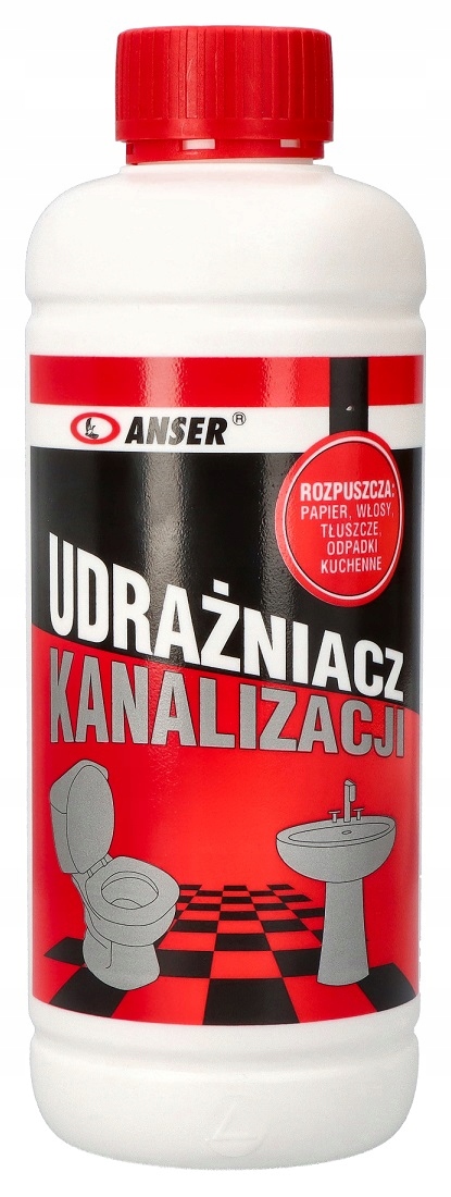 

Udrażniacz do kanalizacji rur Soda 1kg Anser