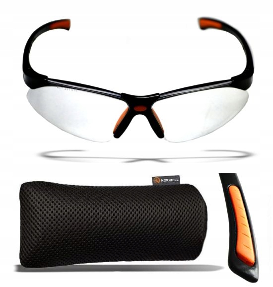 

Okulary Dk + Etui joggng Ochrona Poliwęglanowe