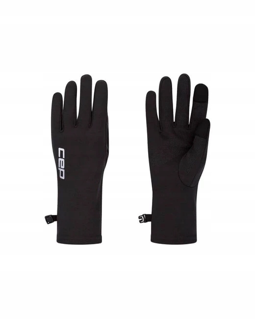 Cep Rukavice Core Run Merino, černé [Velikost M]