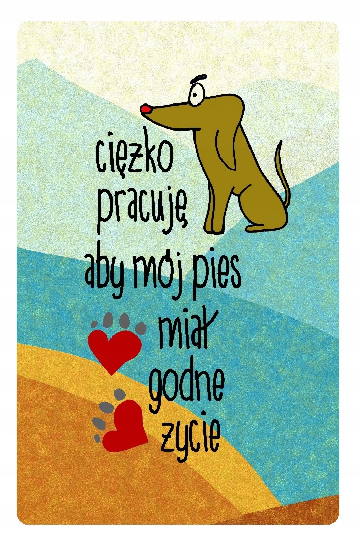 

Magnes na lodówkę pies przyjaciel piesek