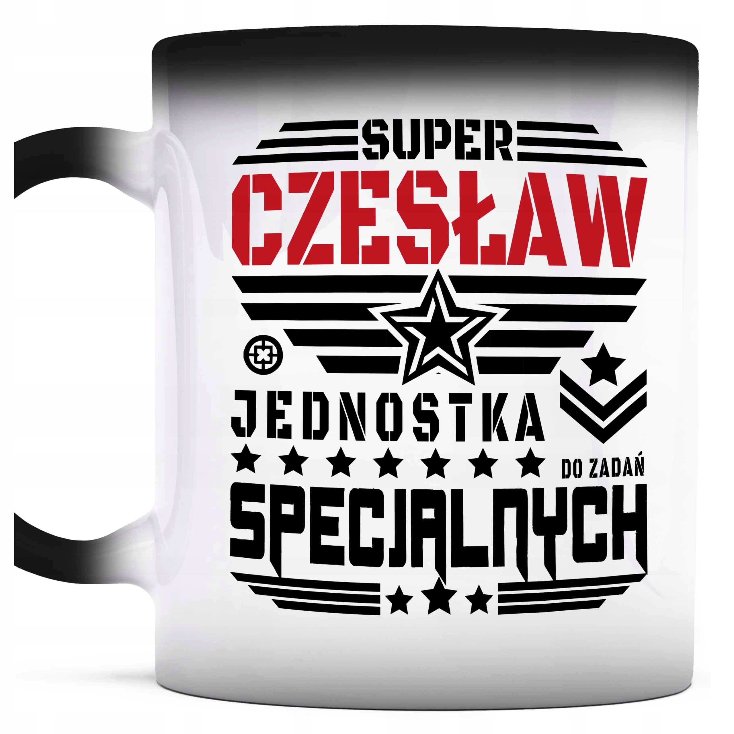 Kubek Magiczny do kawy Czesław Jednostka Do Zadań Specjalnych