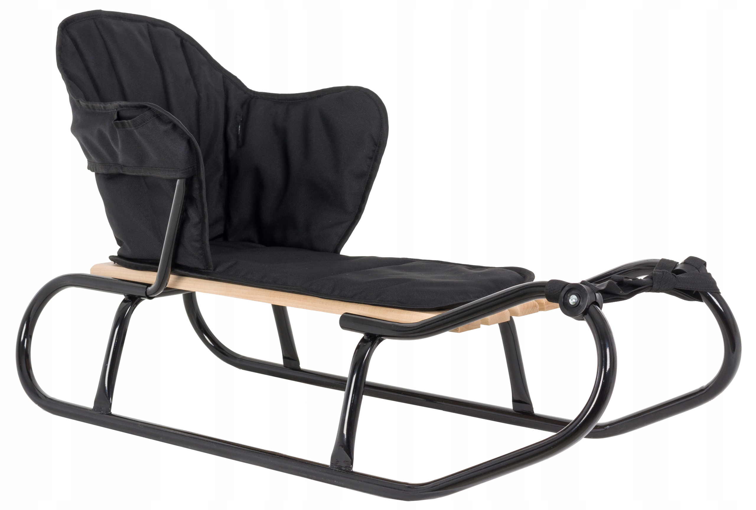 Polskie Sanki Metalowe Tradycyjne Z Materacykiem Sporty Dla Dzieci Mocne