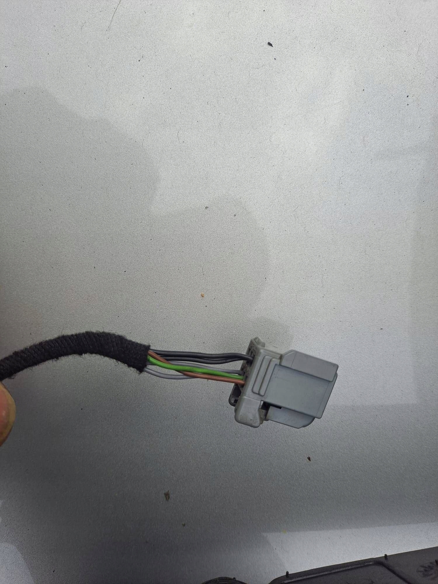 FORD FOCUS C-MAX DM2 1 and MK1 mirror left silver O3 03 5/6-PIN 03-10