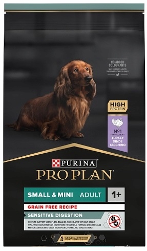 Purina Pro Plan Adult Small Mini Turkey Grain-Free 7kg