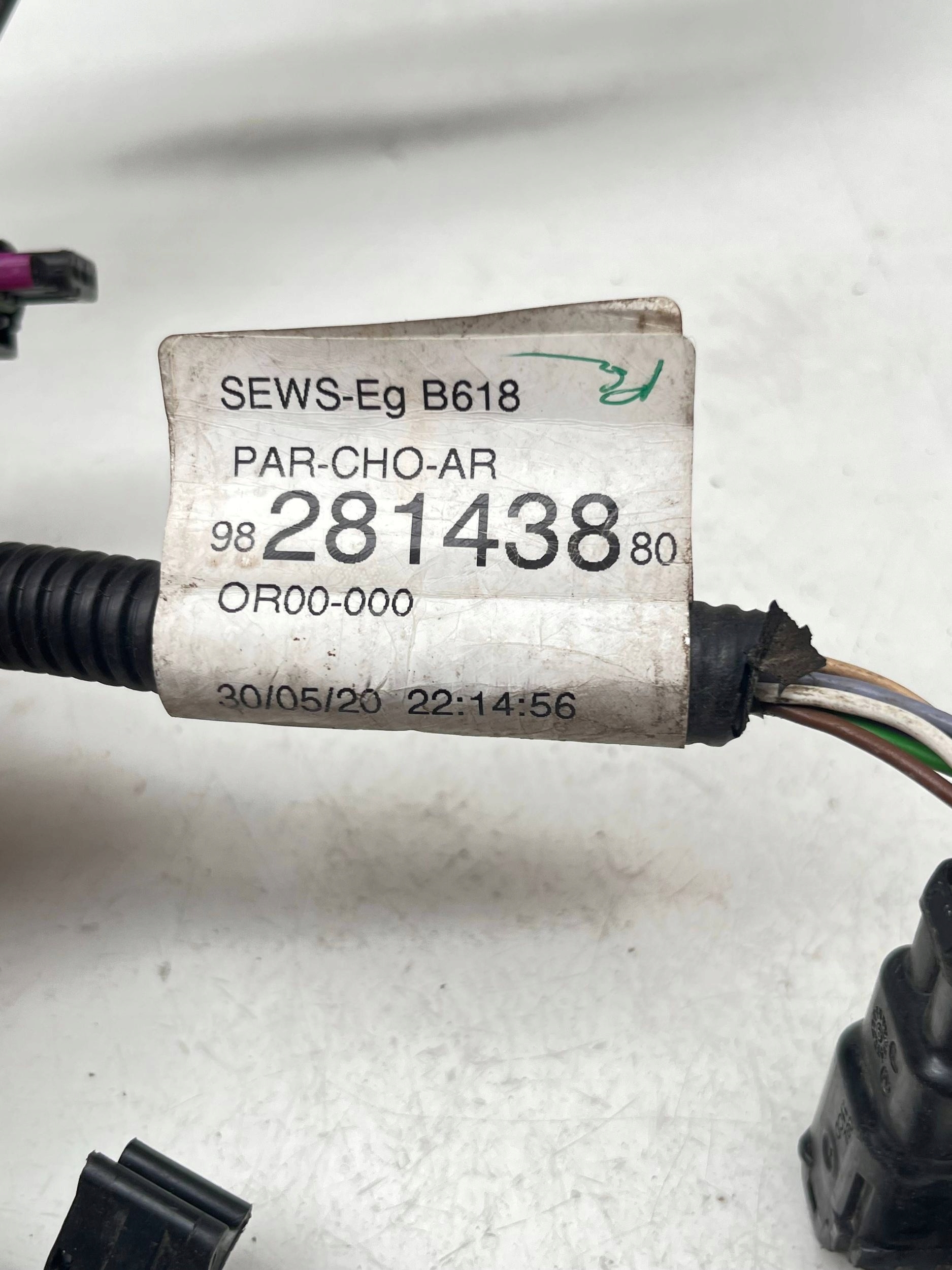 CITROEN C4 III cablaggio cablaggio Paraurti posteriore PDC 9828143880 !J