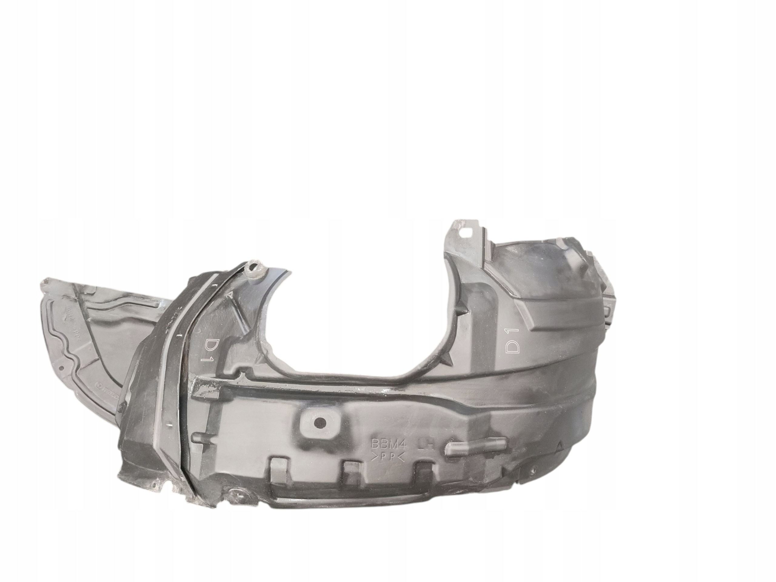 mudguard left front front complete MAZDA 3 II BL
