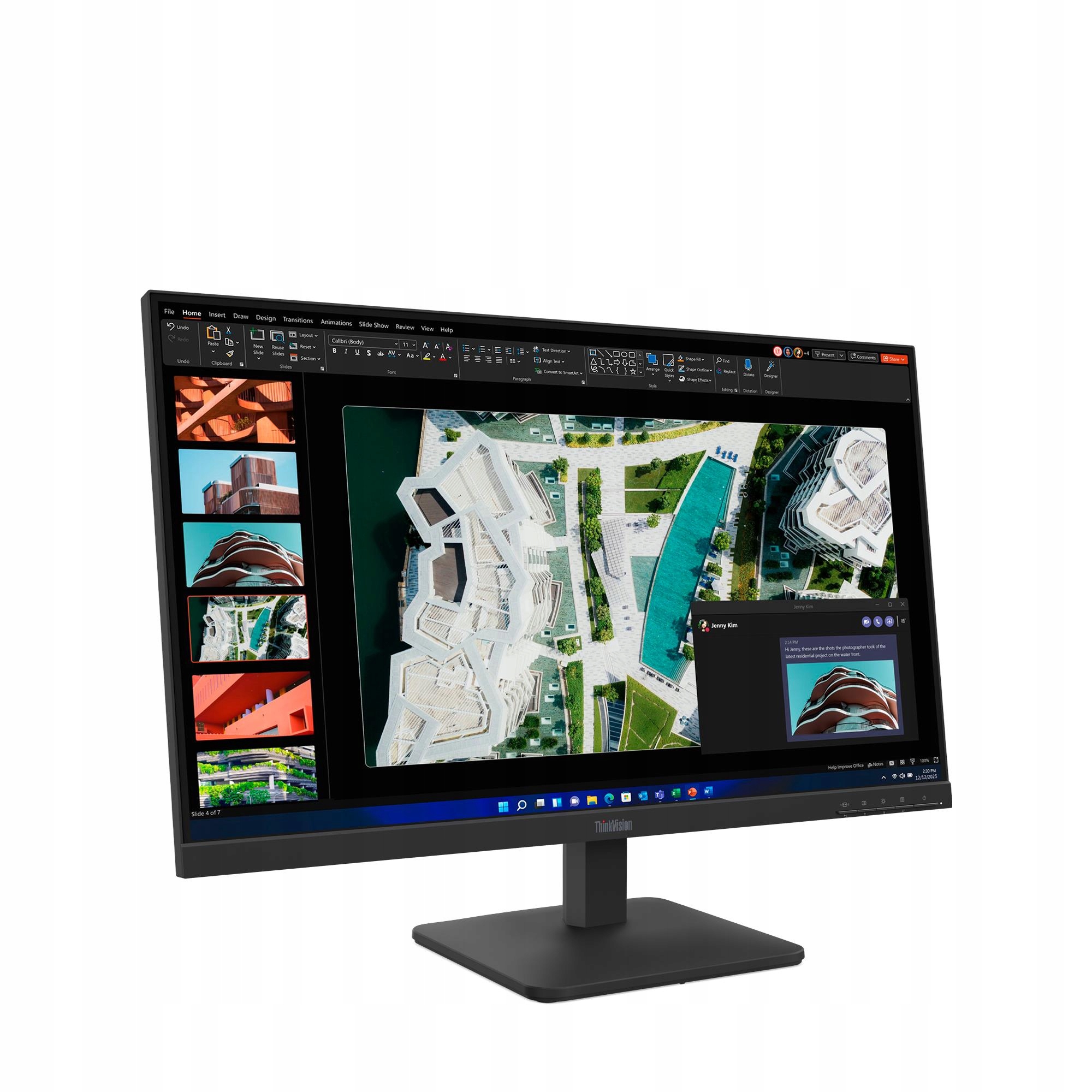 Led Monitor Lenovo ThinkVision S27-4e 27" 1920 x 1080 px Ips Pls