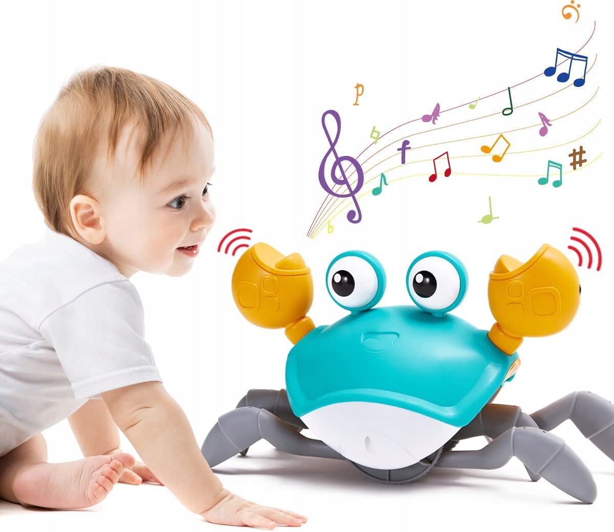 

Krab 3W1 Chodzi Pływa Zabawka Do Ciągnięcia