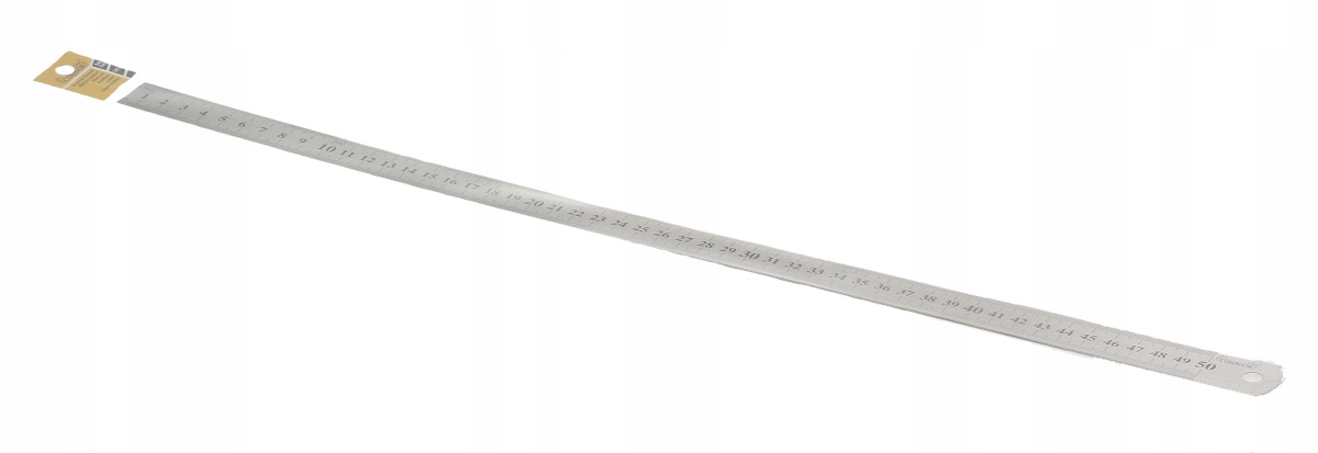 PRZYMIAR LINIOWY LINIAŁ LINIJKA STALOWY 500 MM