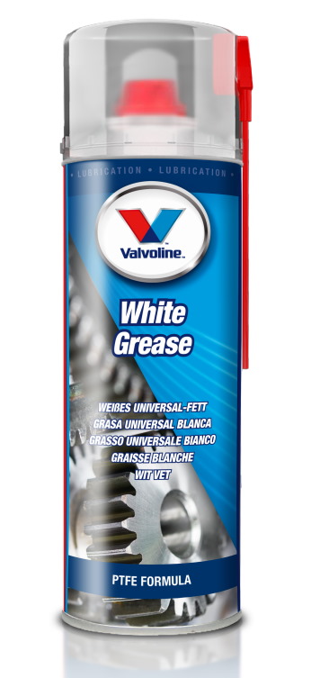 

Valvoline White Grease 500ML Biały Smar Spray Ptfe