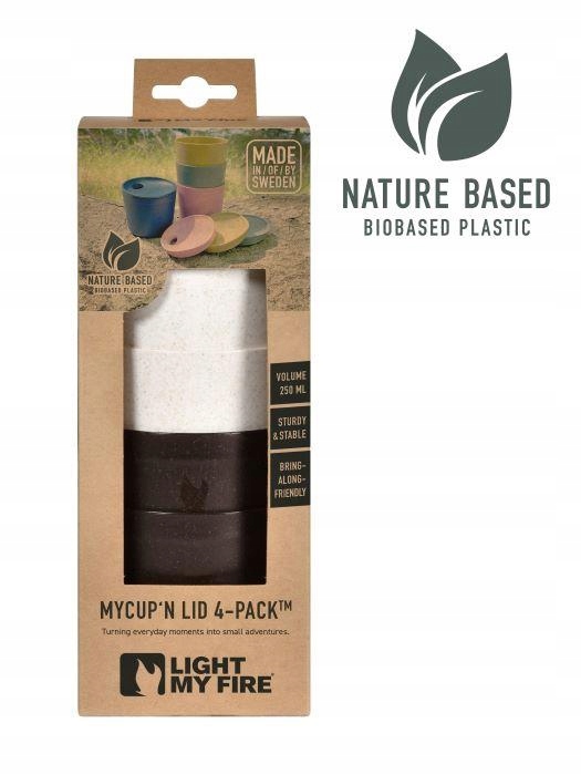 Light My Fire Sada 4 Hrnků Short Coccoa 250 ML