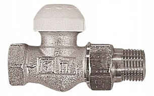 Herz Termostatický Ventil TS-90 Rovný 3/4''