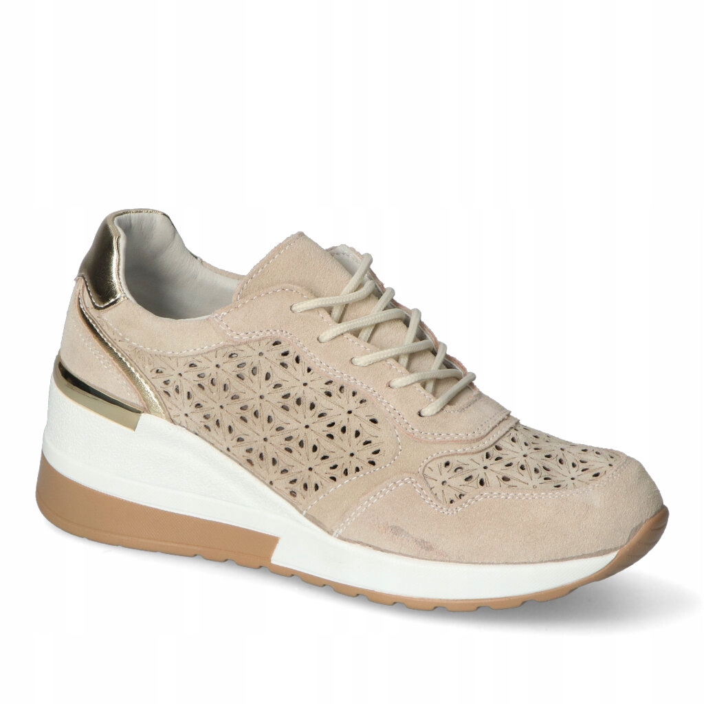 Dámské tenisky Filippo Béžová Semišová 41