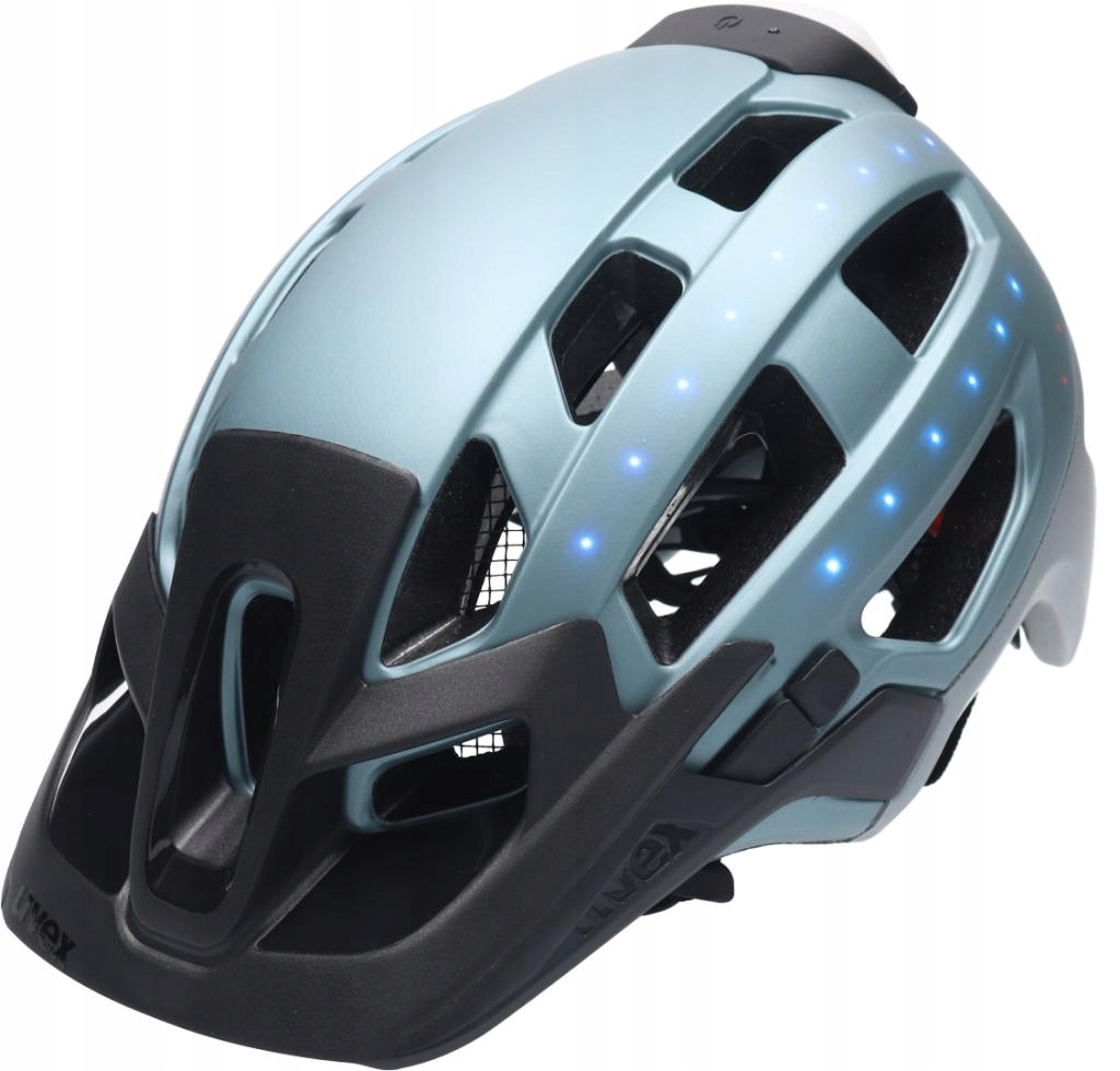 Kask rowerowy Uvex Finale Light 2.0 S 52-57 cm Led Mtb Enduro Czarny