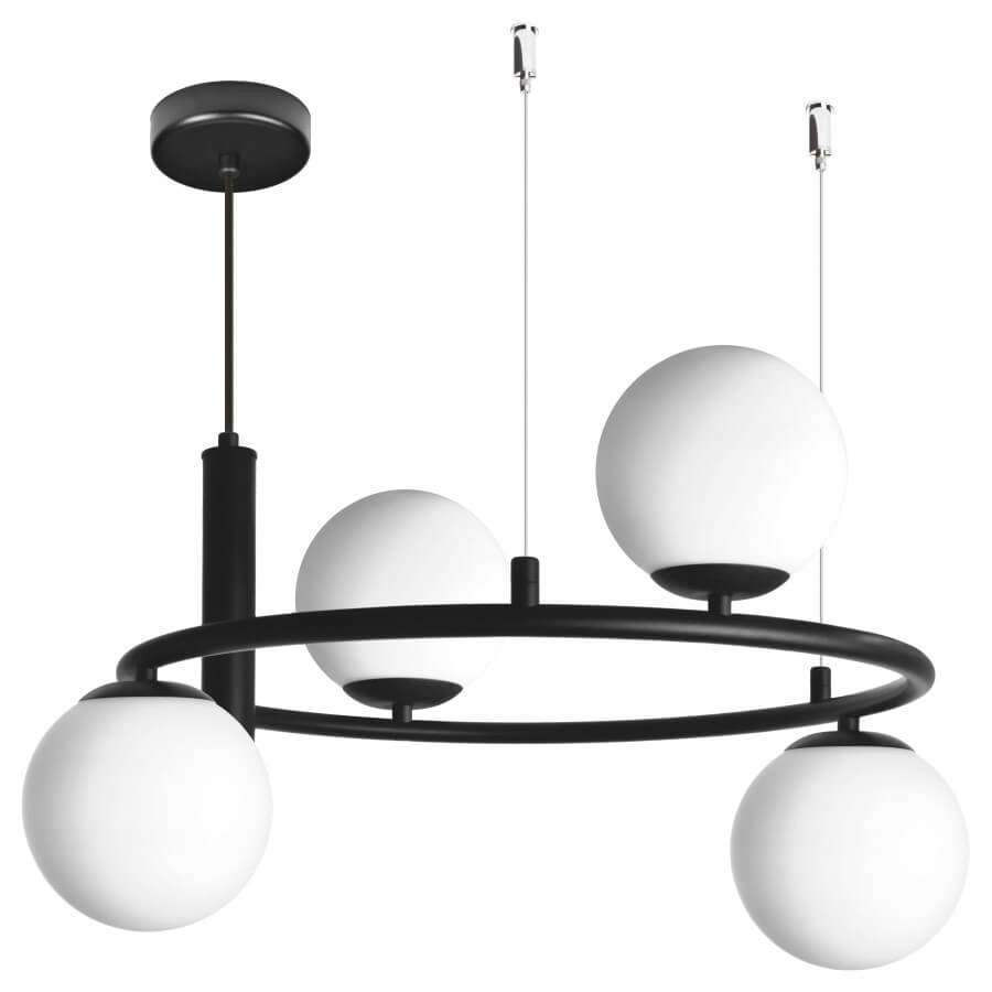 Ceres 4 Závěsná lampa Moderní skleněné koule, 4xE14