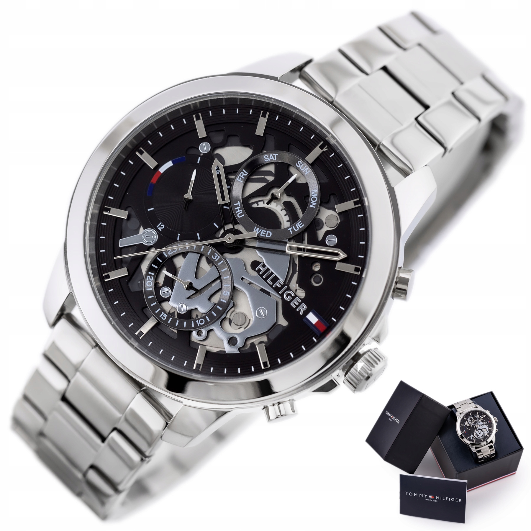 Pánské Hodinky Tommy Hilfiger Henry 1710477 Gravírování