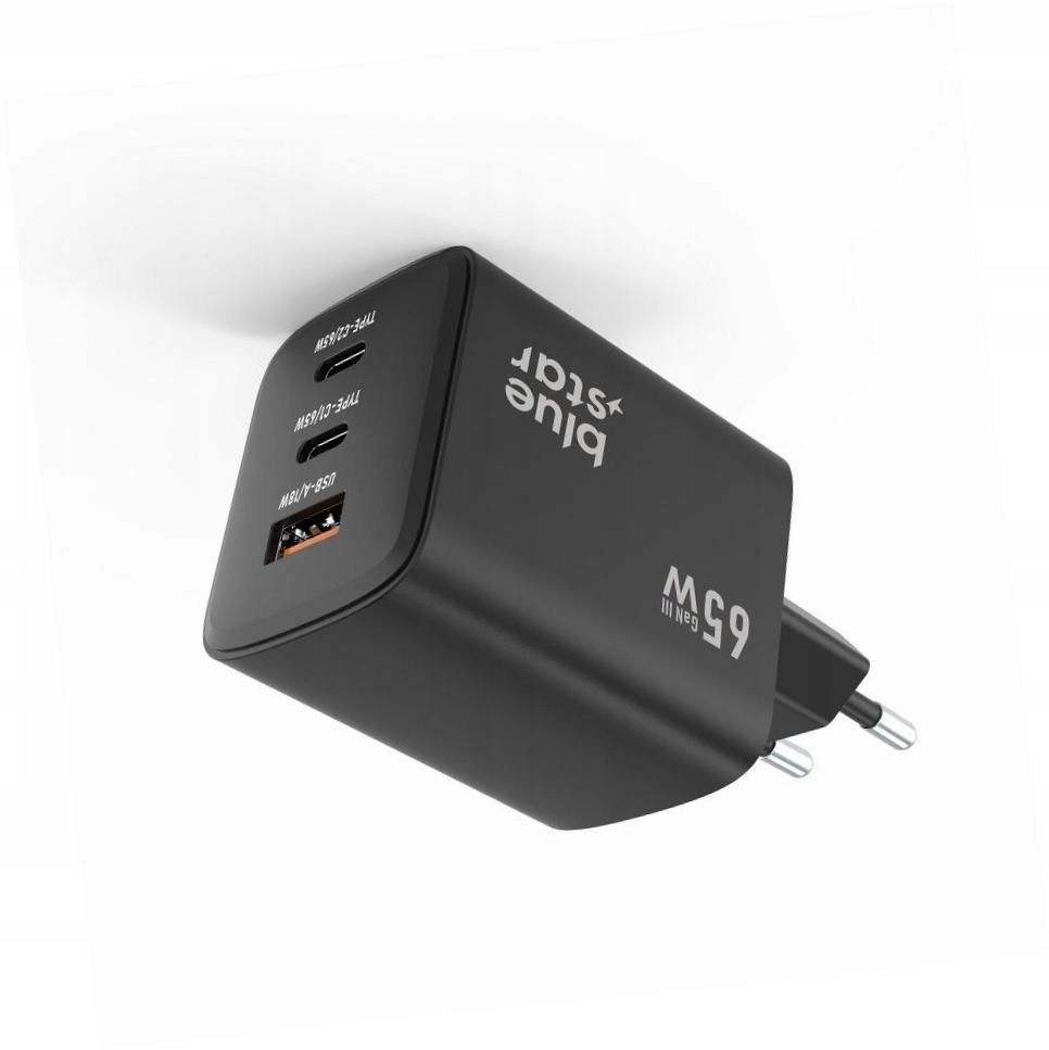 Szybka ładowarka Gan 65W sama kostka 3 wejścia do Samsung Galaxy S26