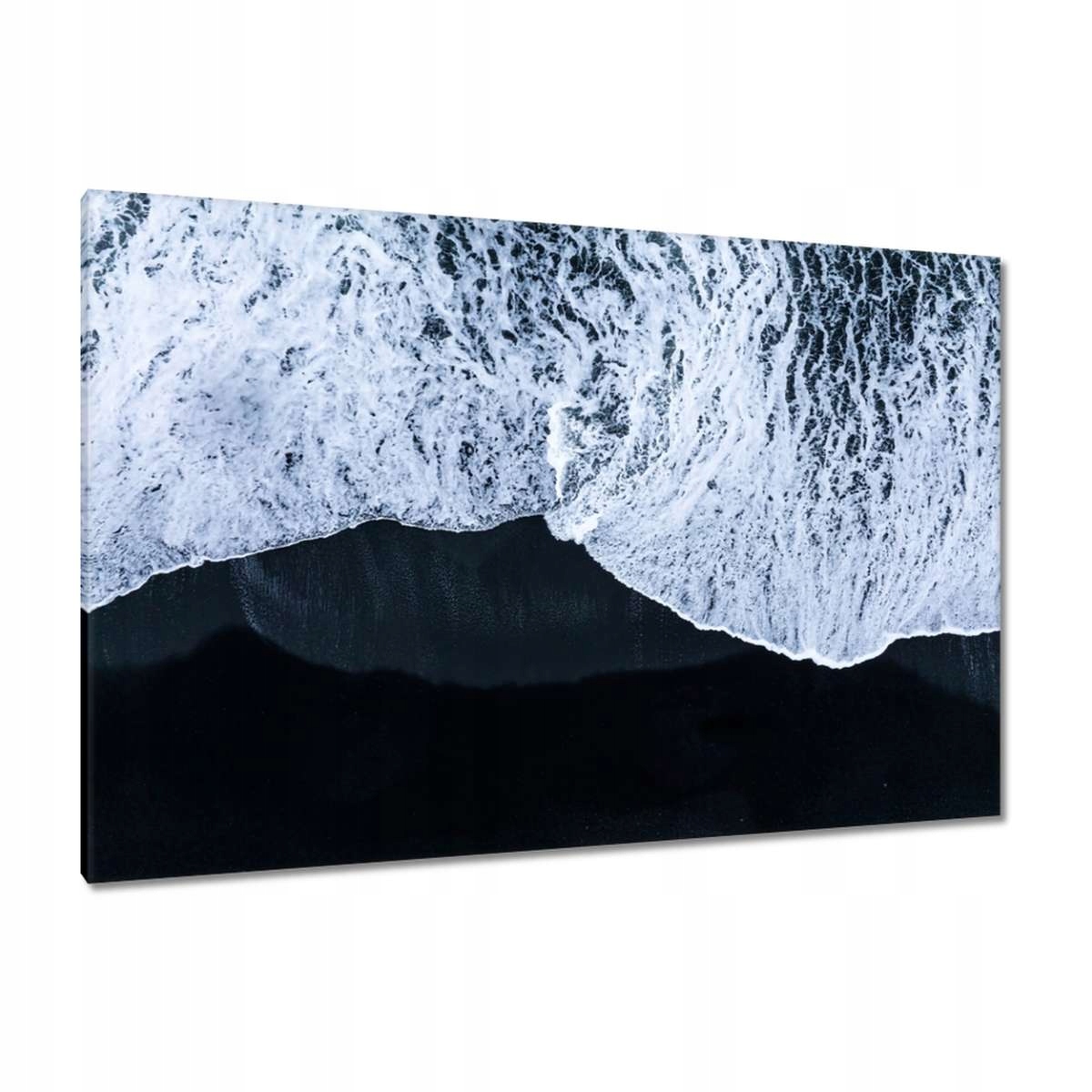 Obrazy 120x80 Island s černou pláží