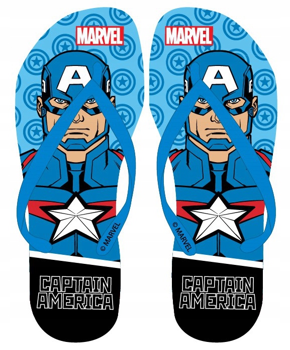 

Japonki Kapitan Ameryka Klapki Marvel Avengers