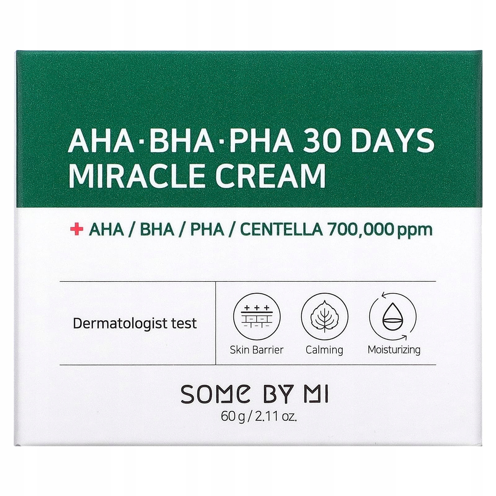 SOME BY MI AHA.BHA.PHA 30 Days Miracle Cream 60 ml - Krem z kwasami — 6