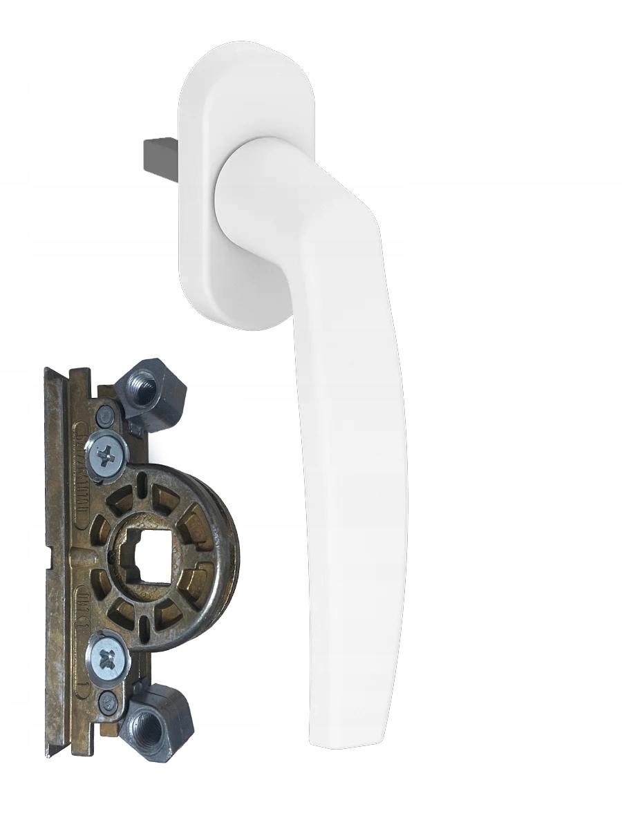 Originální kazeta Roto Centro ve zlaté barvě klika bílá